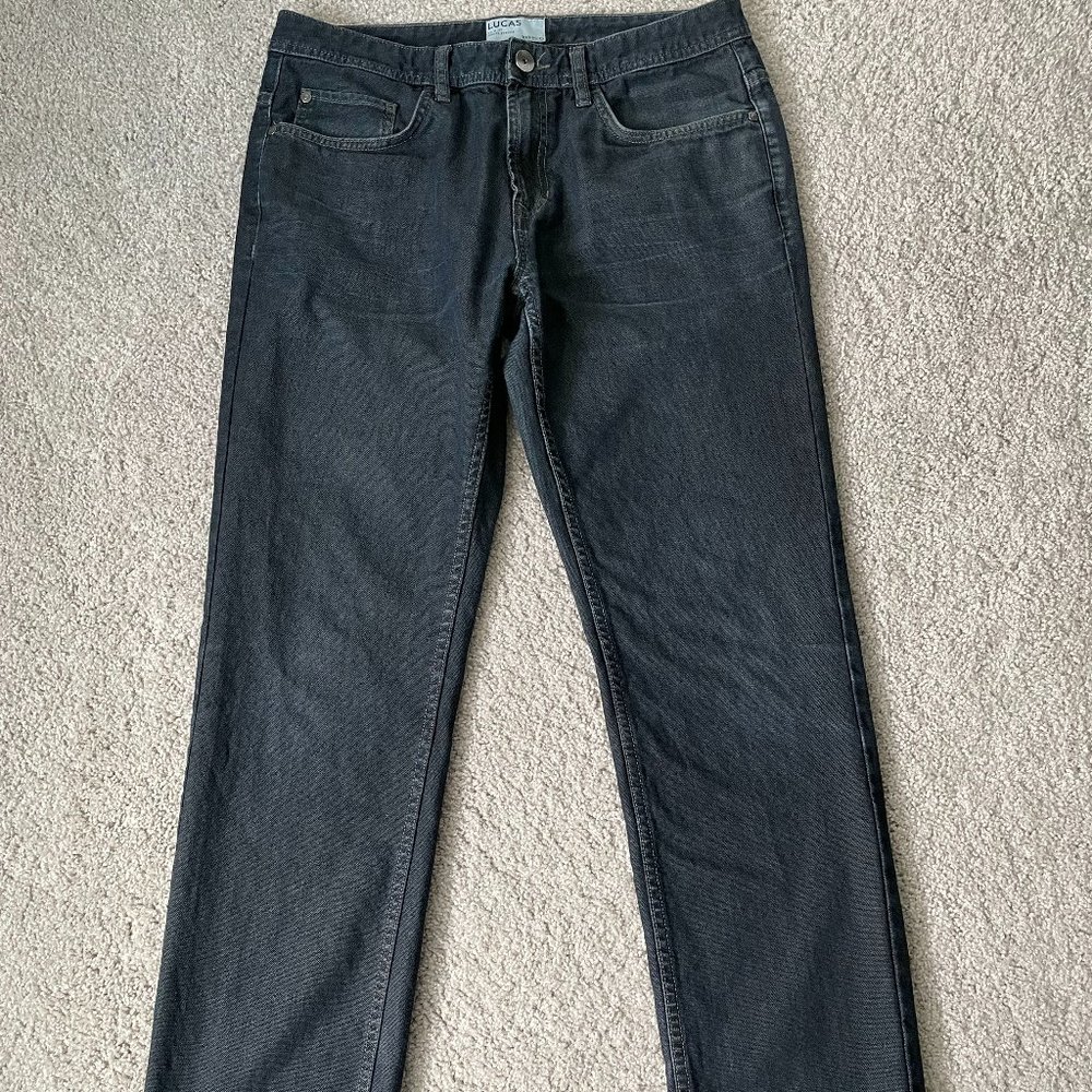 Men's RW &Co Lucas Slim Fit Jeans Size 32x32  Dark Navy Blue